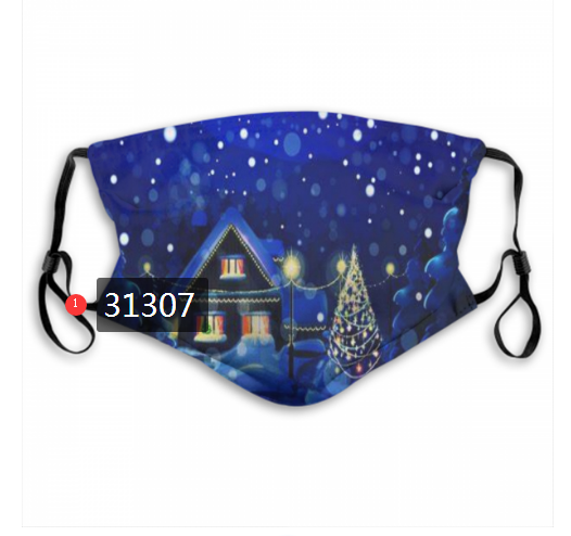 2020 Merry Christmas Dust mask with filter 116->mlb dust mask->Sports Accessory